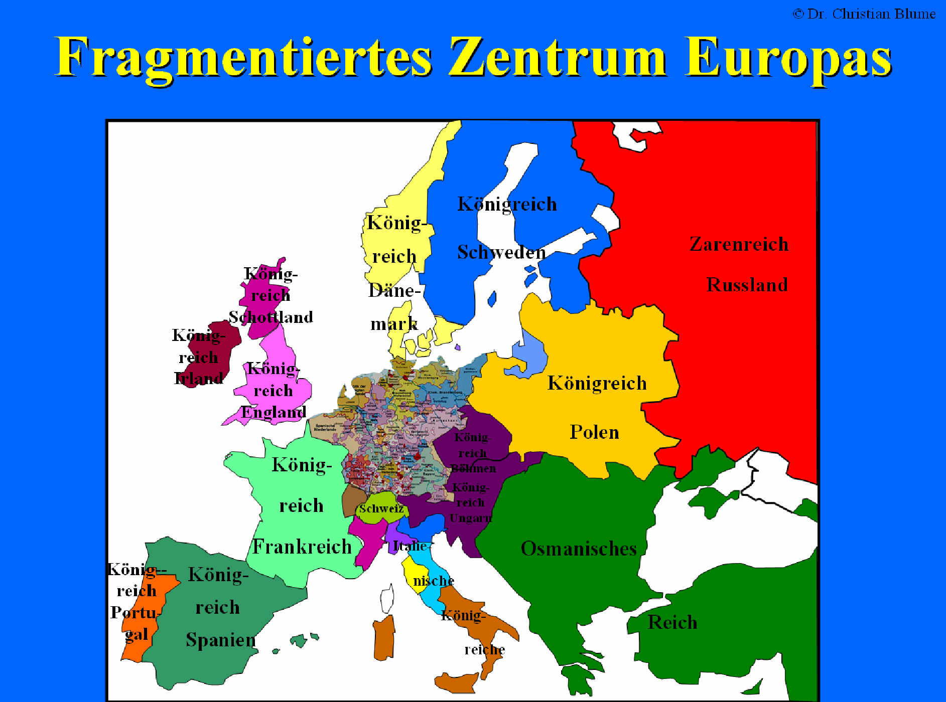 Fragmentiertes Europa