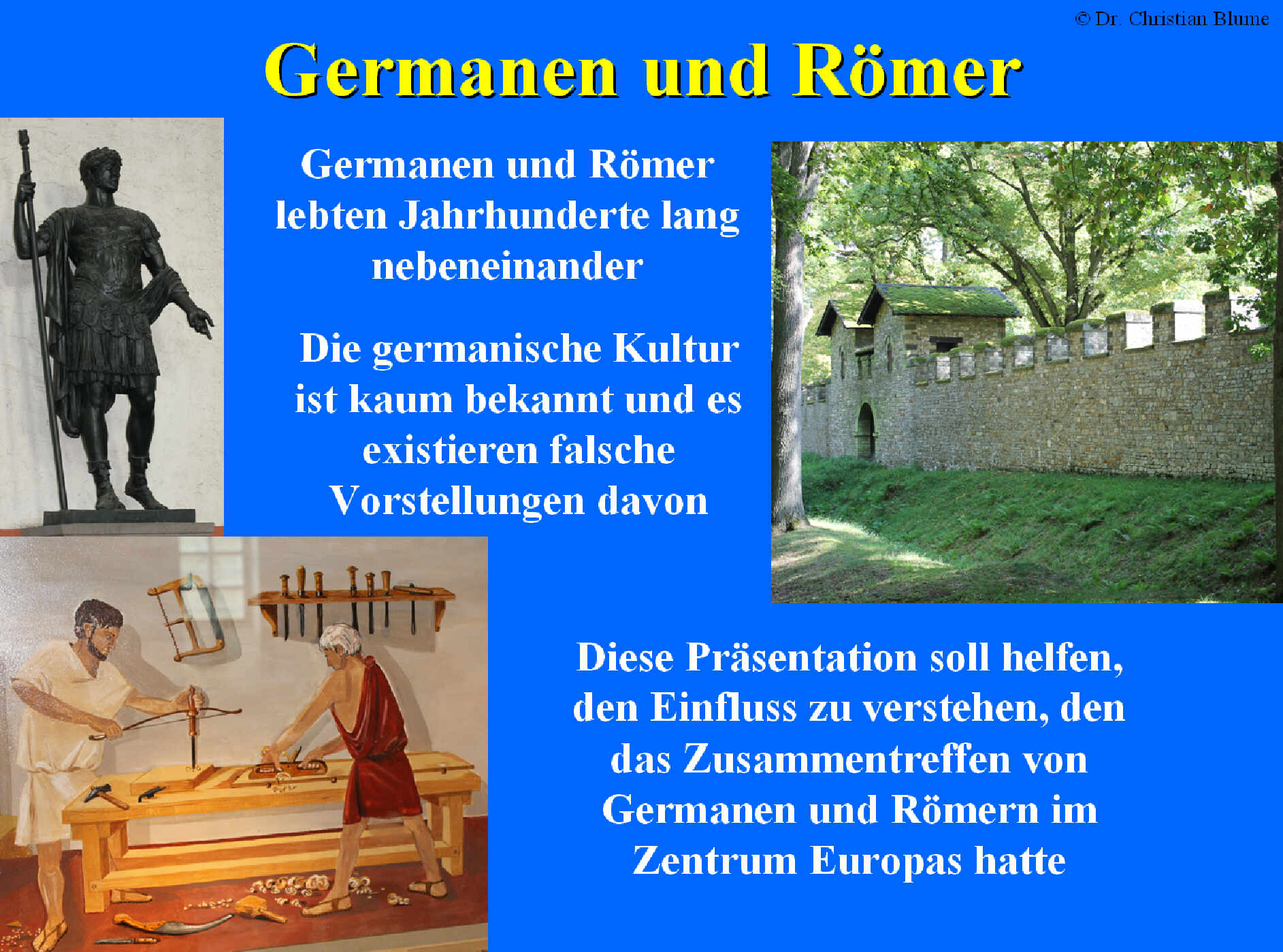 Germanen und Römer